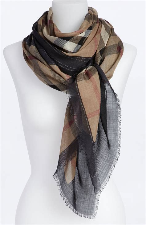 nordstrom burberry scarves for women